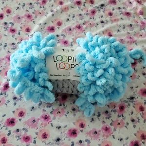 Loopity loops looped yarn